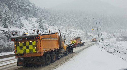 Snowfall warning issued for the Coquihalla with up to 15 cm of snow expected